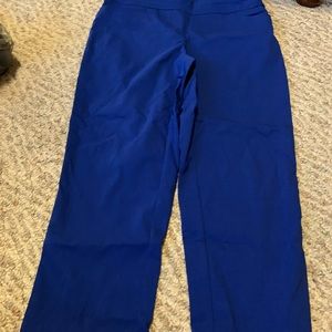 Royal blue capris